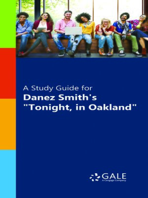 cover image of A Study Guide for Danez Smith's "Tonight, in Oakland"